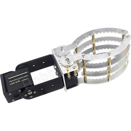 2DOF-A Robotic Arm Mechanical Manipulator Robot Metal Structure Holder brackets Kit with LDX-218 LDX-335 Digital Servo