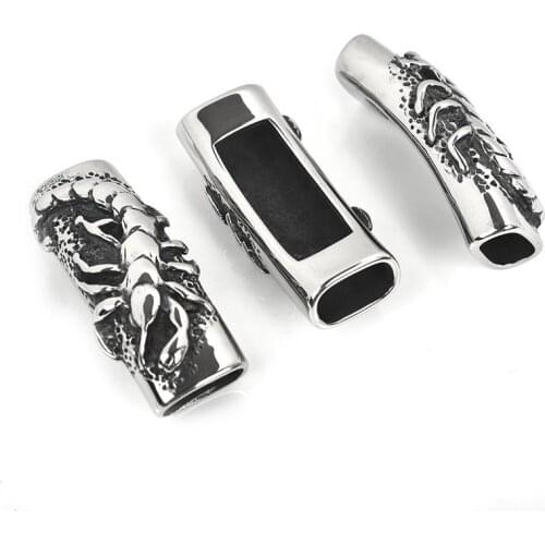 Scorpion Jewelry Beads Stainless Steel Bracelet Beads For Jewelry Making Handmade Accessories Jewellery Findings