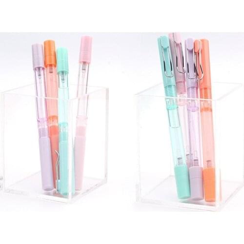 1pcs Candy colors Sanitizer Spray Pen Water-based Gel Ink Pen School Office For Student Pen Maker Pens Stationery Supply Y3H3