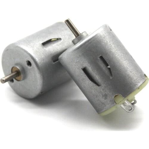 270 Cylindrical DC Motor High Speed Micro DC 3V 6V Motor Mini Micro Electronic Motor for DIY Toys 10000-18000rpm Shaft Dia: 2mm