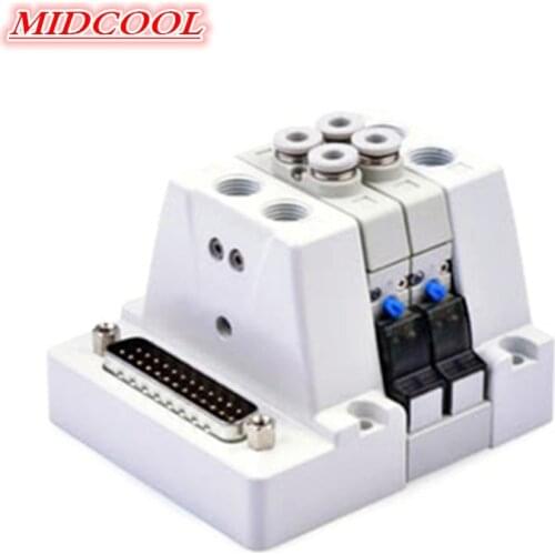 3/2 Way CPV10S Series CPV10SJ03B CPV10SJ04B 2F/3F/4F/5F/6F Integrated Pneumatic Solenoid Valve