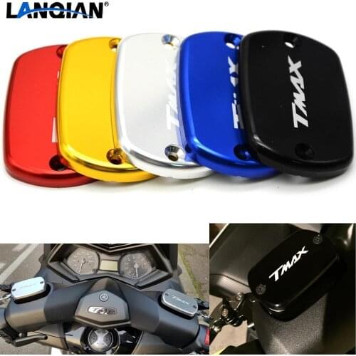 Motorcycle accessories For Yamaha Tmax530 XP530 2012 2013 2014 2015 CNC Brake Fluid Reservoir Cap Cover brake fluid reservoir