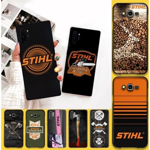Timbersports Series design-Stihl Phone Cases For Samsung Galaxy Note20 ultra 7 8 9 10 Plus lite M51 M21 M31S J8 2018 Prime