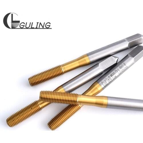 GULING HSS-E Fine thread left hand forming tap with TIN coating thread machine tap