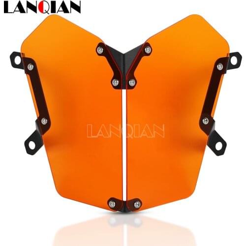 Motorcycle Panel Bracket PVC Headlight Protector Cover Transparent Head Light Guard For Yamaha Tenere 700 TENERE700 XTZ T 700 T7