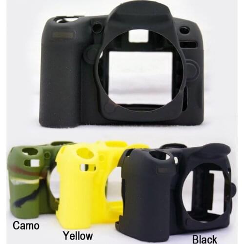 Camera Soft Silicone Rubber Protector Skin Case for Nikon D7000 D7100 D7200