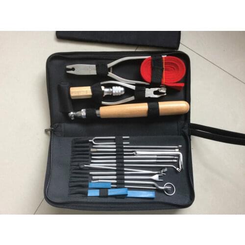 19 PCS Professional Piano Tuning Kit Piano Tools