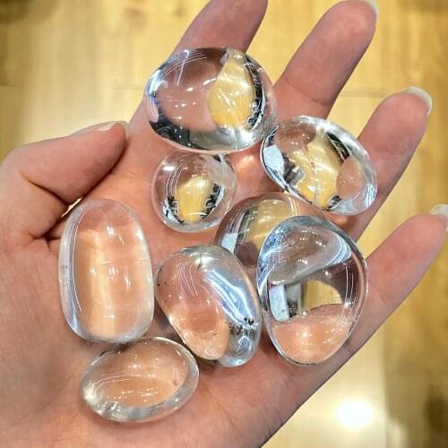 Natural White Quartz Crystal Stone Healing Collection Natural Crystal Fish Tank Stone Home Decor