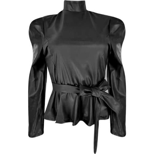 Блузки с воротником стойка NUFASLOS China At AliExpress