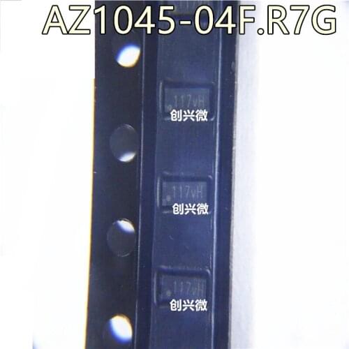 20PCS AZ1045-04f.R7G DFN2510 prints 117 antistatic protection diode original products