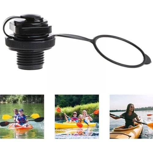 Durable Plastic Safety Air Valve Nozzle For Inflatable Raft Tender Mattress Rubber Valve Boat Air Replacem Airbed Kayak N8T2