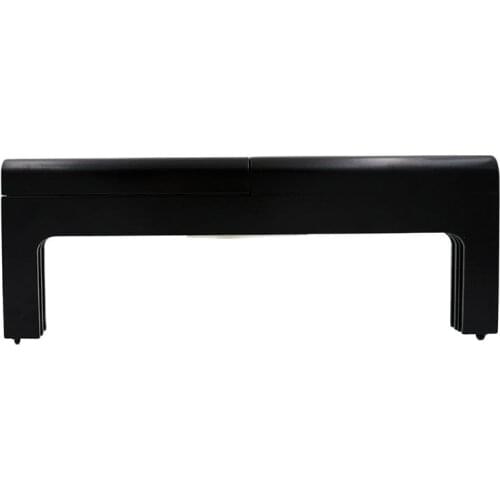 Size 31.5*8 cm Balck Color Wooden Purse Frame Wholesale Bag Accessories Wooden Purse Handle Black Fashion Wooden Purse Frame