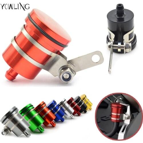Universal Motorcycle Brake Fluid Reservoir Clutch Tank Oil Fluid Cup For 640 LC4 Supermoto 2003 2004 2005 2006 690