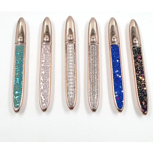 10 Piece False Eyelashes Magic Adhesive Eyeliner Private Label Diamond Tube Shiny Liquid Eye Liner Custom Wholesale Makeup