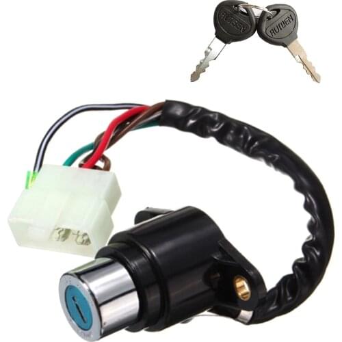 6 Wires Ignition Key On-Off Switches Scooters ATV for Honda I / II 400 CB400T 78 79