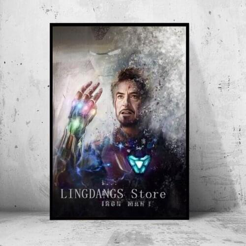 5D DIY Diamond Painting Disney Marvel Iron Man Superhero Movie Diamond Embroidery Cartoon Mosaic Cross Stitch Home Decor Gift