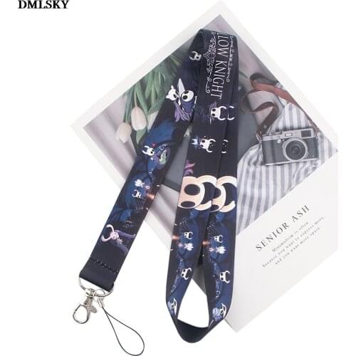 24pcs/lot MD065 DMLSKY Anime Keychain Cartoon Cute Phone Lanyard Fashion Strap Neck Lanyards for ID Card Phone Keys