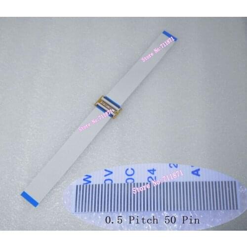 Double 150mm Pitch 0.5 Type A 50P Flexible Flat Cable Extension Adapter 30cm 50 Pin TTL FPC FFC Extension cord Connector plate