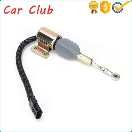 Fuel Shut Off Solenoid Fit for Cummins 3930658 3932529 3935431 SA475612 J932529 Shut Off Valve Shutdown Valve