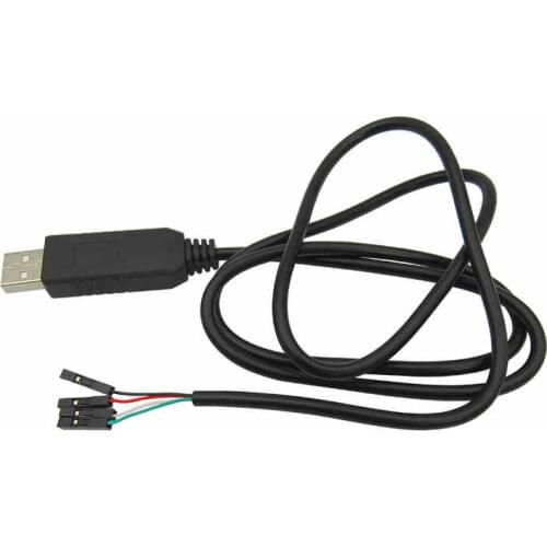 USB to TTL Cable, RS232 Serial Port Converter Module Adapter, Prolific PL2303 Chip, with cables and headers