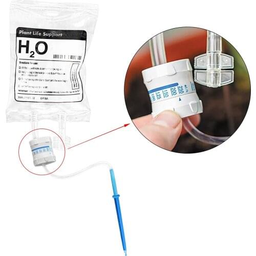 350ml Automatic Watering Device Adjustable Water Volume Drip System for Home Balcony Plants Watering