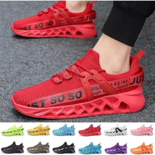 Unisex Casual Walking Shoes Athletic Breathable Comfortable Sneakers Jogging Shoes Couple Shoes 12 Colors Size 36-47