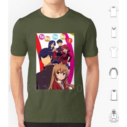 Toradora The Best T Shirt Of Toradora Anime T Shirt Men Cotton Toradora Anime Taiga Manga Aisaka Tiger Ami Kawaii