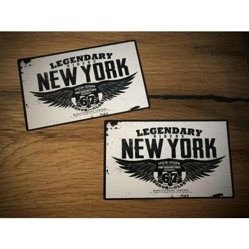 Biker Sticker Chopper Skull Rocker Rockabilly Oldschool Retro vintage #022