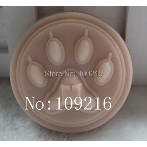 Wholesale!!!1pcs Small Footprint (zx1000) Silicone Handmade Soap Mold Crafts DIY Mould