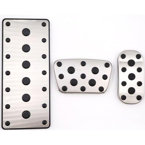 Applicable for Toyota Prado Accelerator Pedal Aluminum Alloy Perforated Anti-skid Accelerator Brake Pedal