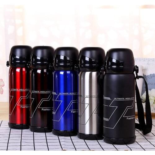 5 Color Stainless Steel Insulated Thermos Bottle 800ml Thermo Mugs Vacuum Flask Thermoses Thermal Coffee Mugs Cup