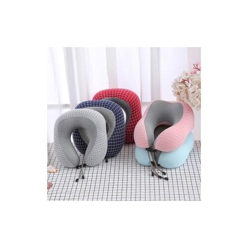 1pcs memory foam U-shaped pillow neck pillow portable U-shaped memory pillow rebound pillow travel pillow health bedding