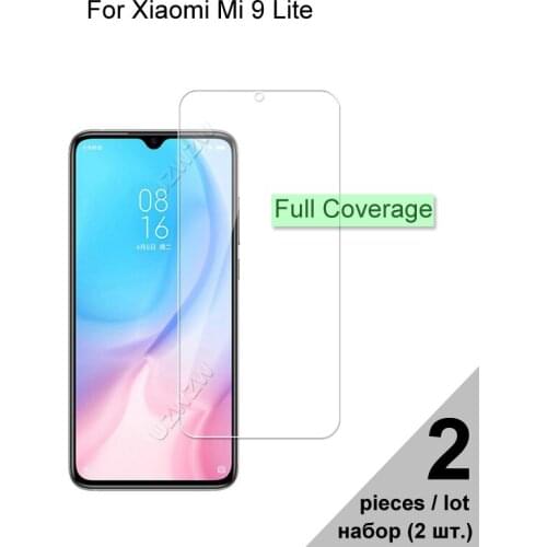 Tempered Glass For Xiaomi Mi 9 Lite Explosion-proof Full Cover Screen Protector Protective Glass For Xiaomi Mi 9 Lite
