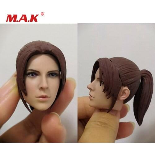 1/6 Claire Zombie Hunter Female Head Sculpt Carved FOR Collection Soldier Head Model