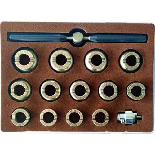 13Pcs Tool Watch Back Case Opener 18.5mm-36.5mm Size Types Professional Watch Repair Tools Set for Rolex