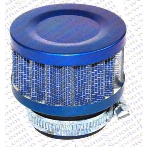 44MM Air filter Blue Grid Blue Cap Mini Moto Dirt Pit Bike ATV Quad Scooter Buggy Pocket bike Parts