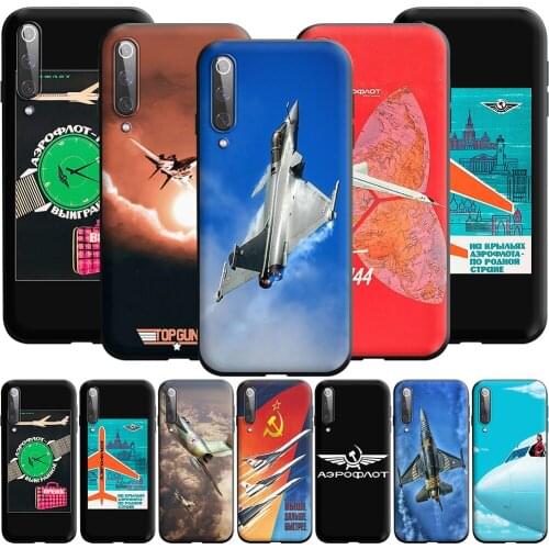 Aeroflot Aviation Russe Pilote Silicone Case for Xiaomi Poco X3 M3 F3 Mi 11i 11 10T 10 F2 Note Pro NFC GT Ultra 9T A3