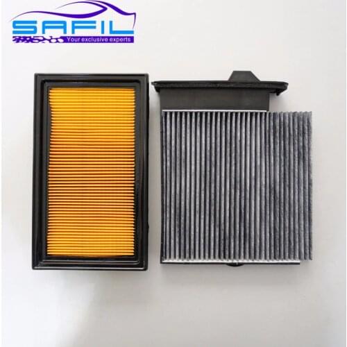 Auto filters For Nissan Tiida 2008-- Air Filter + Cabin Filter oem: 16546-ED500 27891-ED50A-A129