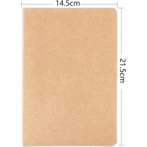 A5 25K Retro Sketchbook Drawing Kraft Paper Notebook Sketch Painting Diary Journal School Student Note Pad Book Memo Pad