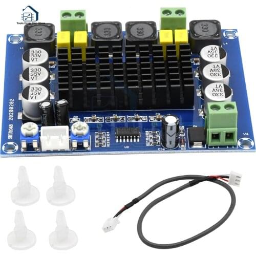 TPA3116 D2 Dual-channel Stereo High Power Digital Audio Power Amplifier Board 2X120W Xh-m543 without Bluetooth