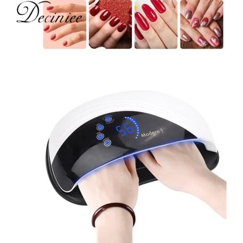 Gel UV LED Nail Lamp Nail Dryer Nail Gel Polish UV Light With 4 Timers 42 LED Automatic Gels Polish Nail Light Curing Nail Lamp