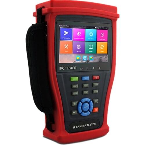 4.3" CCTV Tester Pro Support Analog/5MP AHD/8MP TVI/8MP CVI IP Camera H.265/H.264 UHD 4K Security camera Test IPC-4300ADH plus