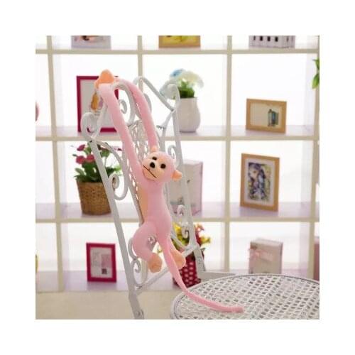 Kawaii Long Arm Monkey from Arm to Tail Plush Toys Baby Sleeping Appease Animal Dolls Stuffed Plush Monkey Kids Gift