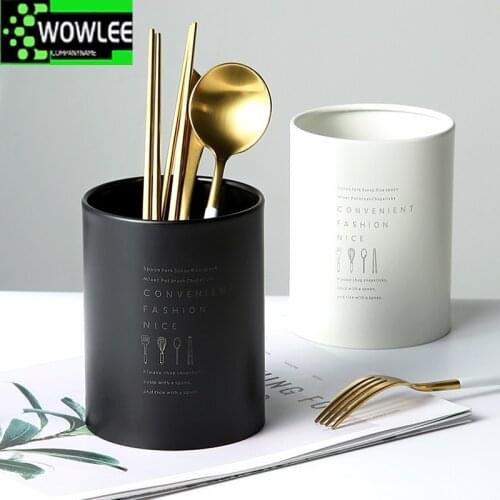 Kitchen Organizer North European Style Storage Rack Chopsticks Fork Spoon Holder Home Utensils