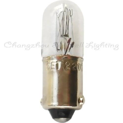 Miniature light 220v 2w Ba9s t10x28 A036 GREAT 10pcs sellwell lighting