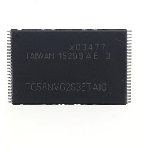 5PCS 10PCS TC58NVG2S3ETAI0 TSOP-48 TC58NVG2S3ETAIO TSOP48 TC58NVG2S3 New and original