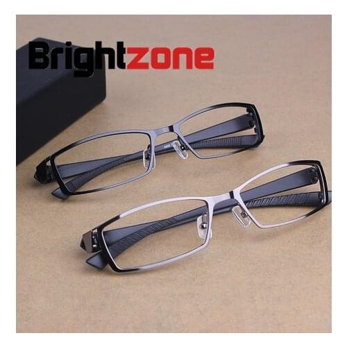 Free shipping Men Titanium Alloy Metal Eyeglasses Full Frame Ultra-Light Myopia Prescription Rxable Glasses Optical Frame