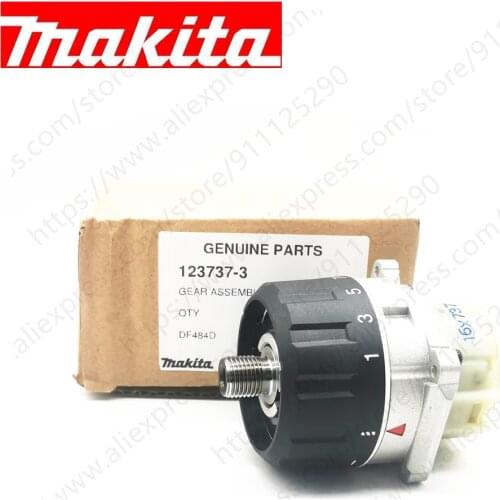 Genuine Gear Box GEARBOX For Makita DDF484 DDF484Z DF484D 127500-6 123737-3
