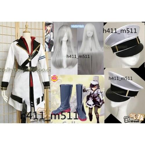 Full set Kantai Collection Gangut costume Oktyabrskaya Revolutsiya cosplay costume