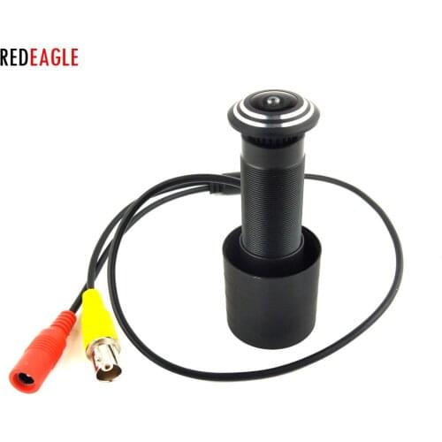 Wired Door Eye Hole Peephole Security Camera 1200TVL 960H Color Wide Angle Fisheye 170 Degree Analog Surveillance Camera